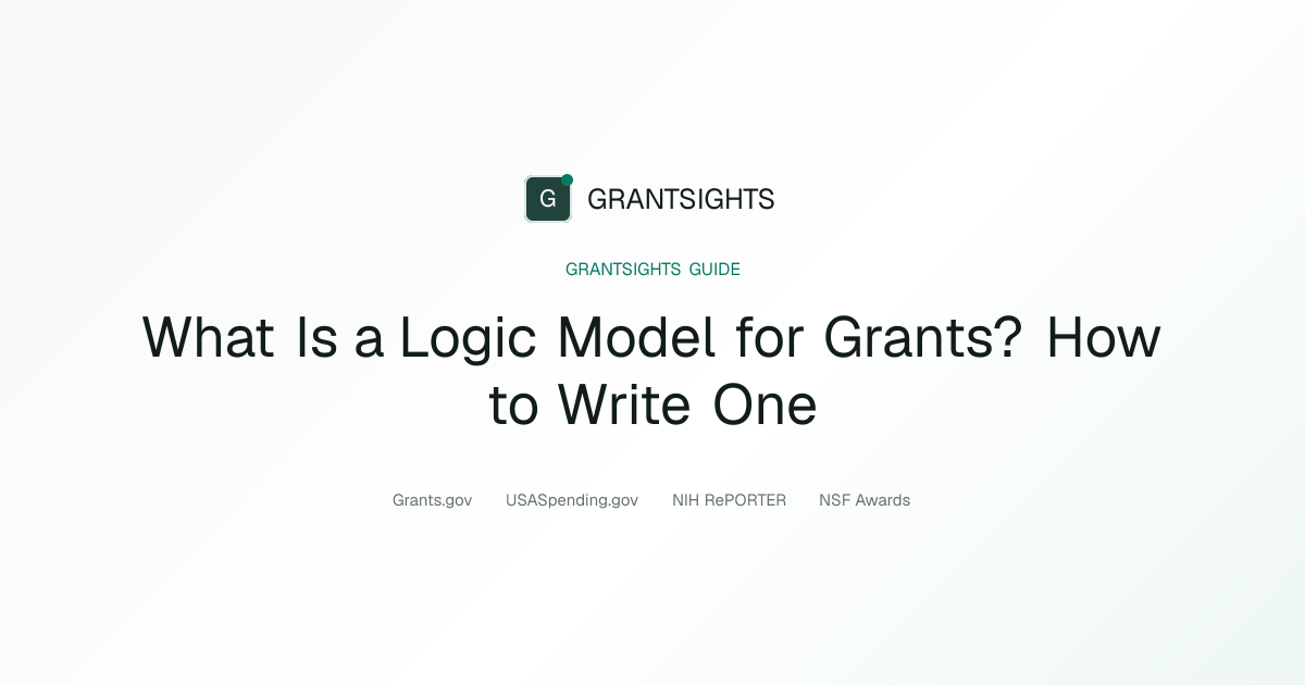 What Is a Logic Model for Grants? 5-Part Guide